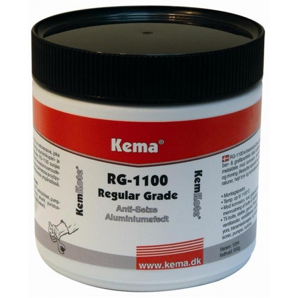 丹麦进口Kema耐高温润滑油RG-1100 Regular Grade Anti-Seize 丹麦进口Kema耐高温润滑油RG-1100 Regular Grade Anti-Seize