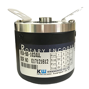 韩国光宇KWANGWOO光学编码器RIA-66-1024UL系列 韩国光宇KWANGWOO光学编码器RIA-66-1024UL系列