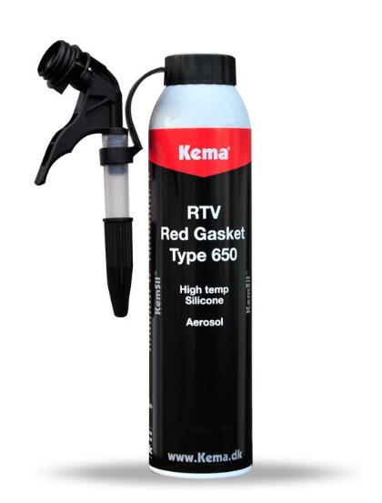 Kema RTV 650 Gasket silicone 耐高温硅酮润滑脂 硅酮润滑喷雾剂 Kema RTV 650 Gasket silicone 耐高温硅酮润滑脂 硅酮润滑喷雾剂